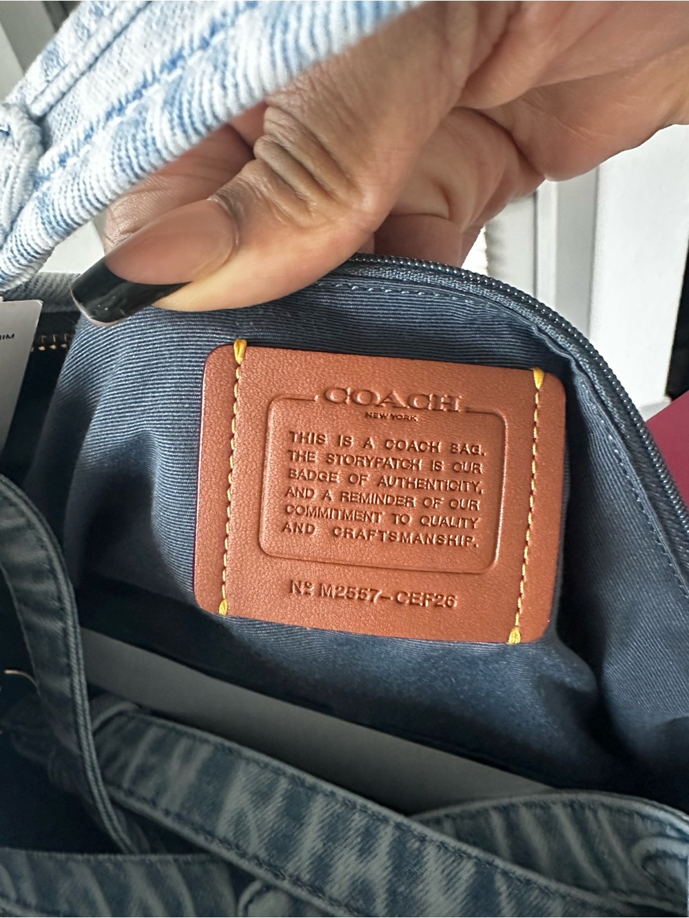 COACH | Loved Denim Laurel with Charms - Picture 11 of 11